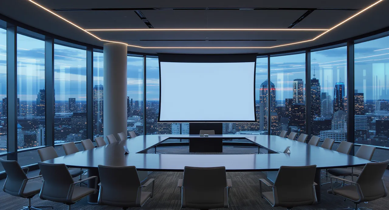Salle de conférence moderne avec équipements professionnels à Montréal