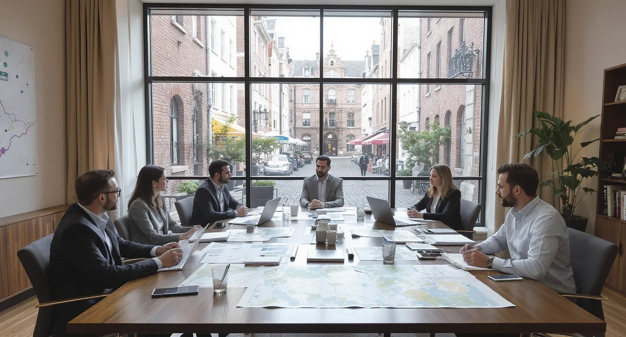 Séminaire d'équipe dans le Vieux-Montréal avec participants et ambiance professionnelle