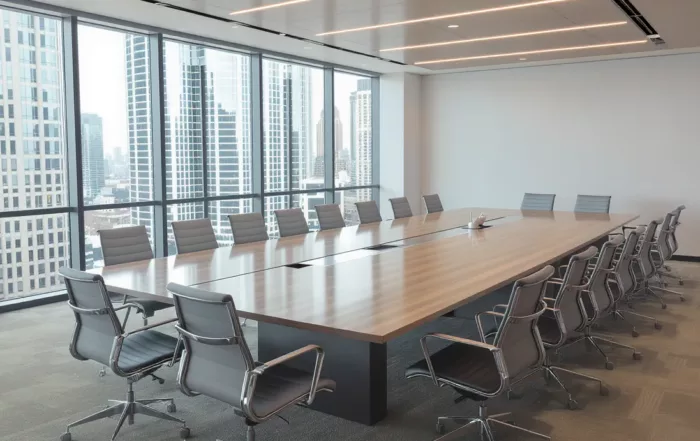 Salle de réunion adaptée pour groupes de 4 à 12 personnes à Montréal
