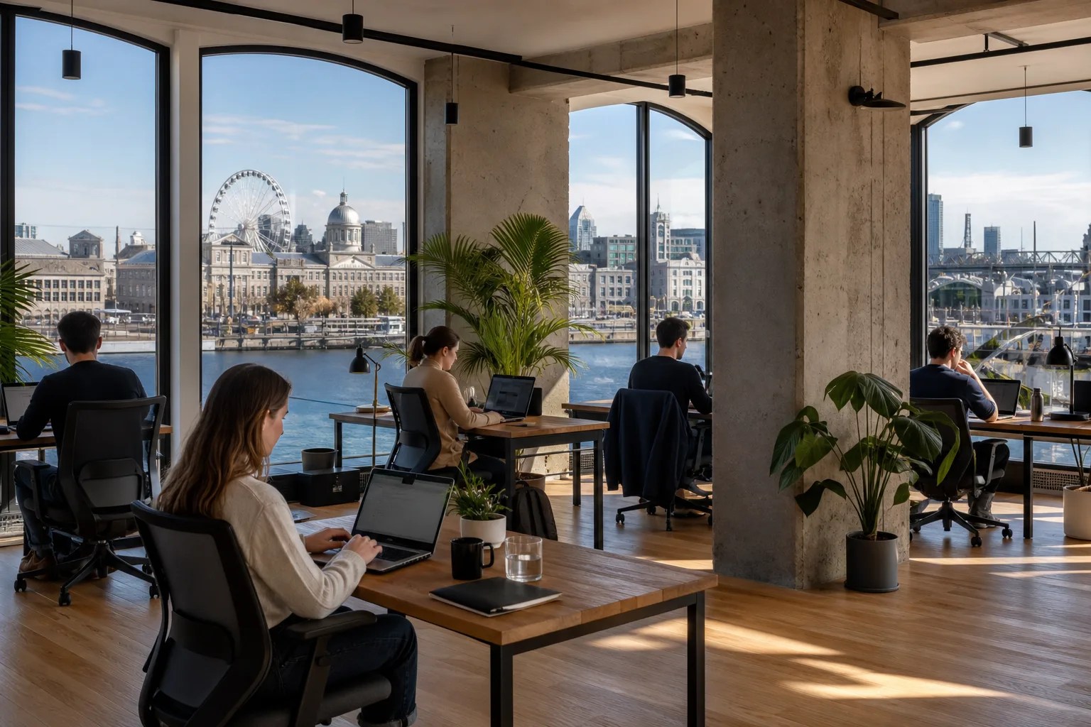 Domiciliation d'entreprise à Montréal avec bureaux modernes et professionnels
