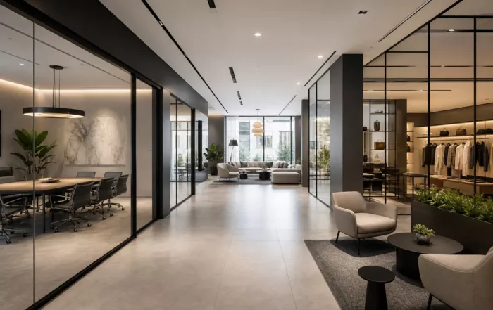 Espace de bureau moderne ou local commercial pour activité professionnelle