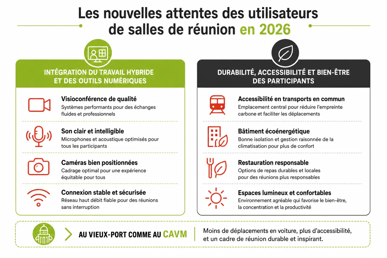 Comment optimiser votre budget pour une salle de réunion à Montréal , Les nouvelles attentes des utilisateurs de salles de réunion en 2026