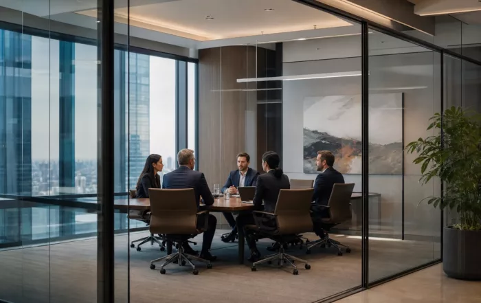 Salle de réunion privée pour discussions confidentielles à Montréal