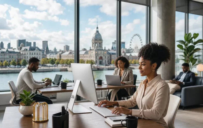 Adresse virtuelle professionnelle à Montréal avec bureau à distance