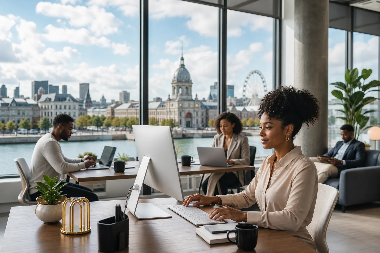 Adresse virtuelle professionnelle à Montréal avec bureau à distance
