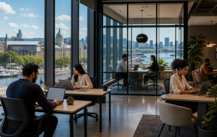 Bureaux avec services clé en main à Montréal pour professionnels