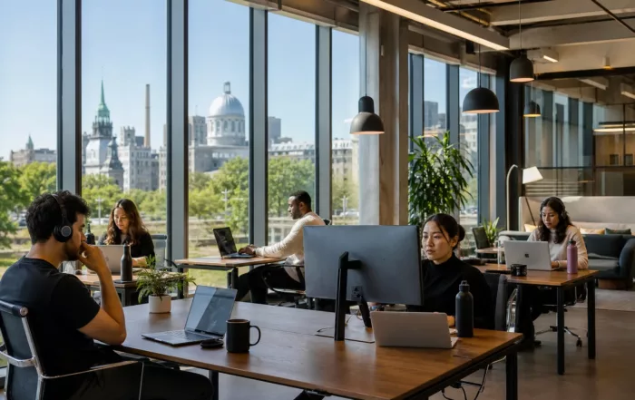 Bureaux modernes à louer à Montréal pour entrepreneurs 2026