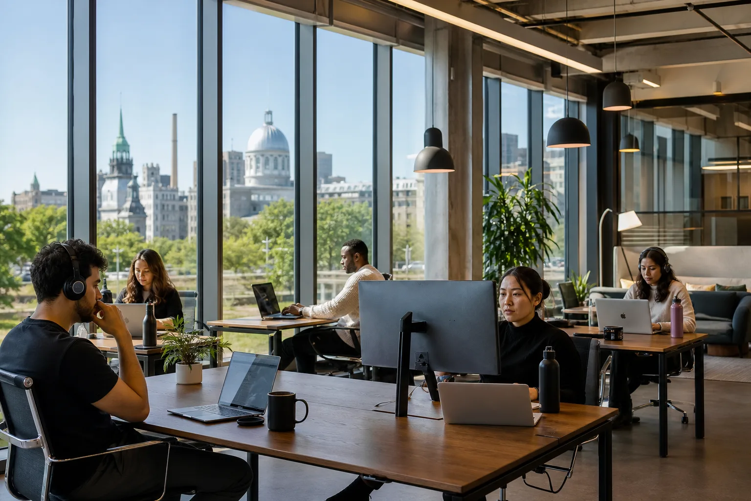 Bureaux modernes à louer à Montréal pour entrepreneurs 2026