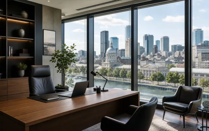 Espace de bureau privé calme et professionnel à Montréal