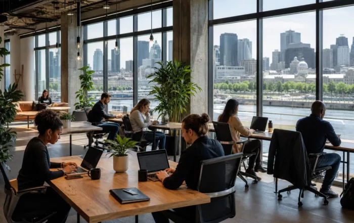 Espace de coworking abordable pour start-up à Montréal