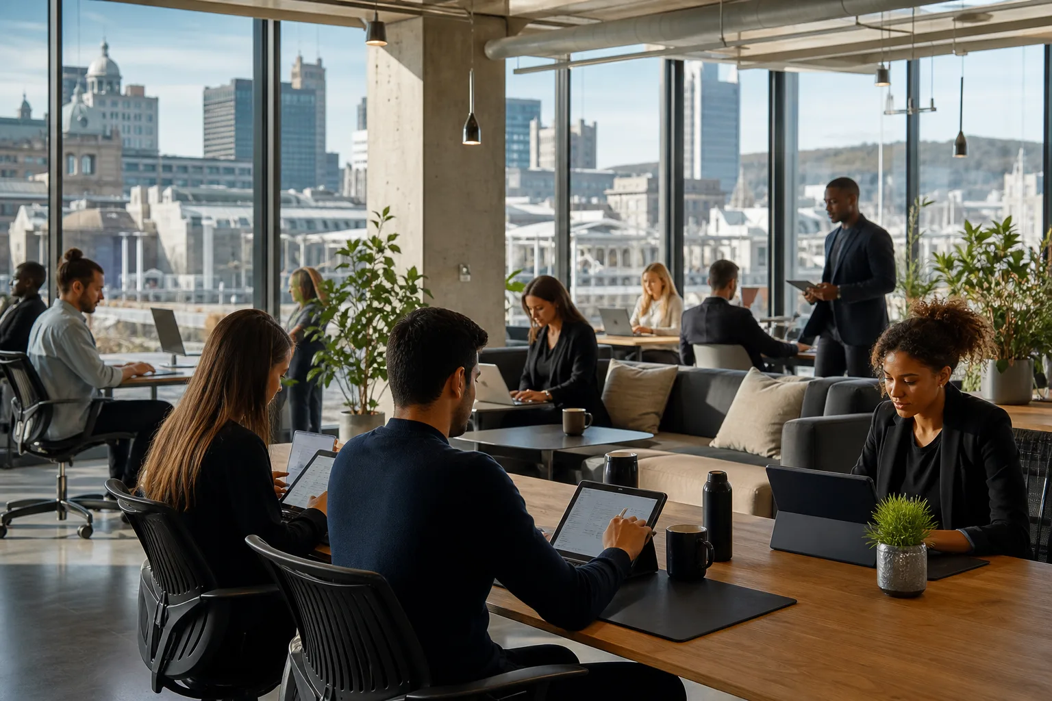 Local commercial à louer à Montréal avec espace adapté et rentable