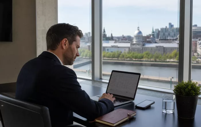 Bureau professionnel avec erreurs courantes à éviter lors de location