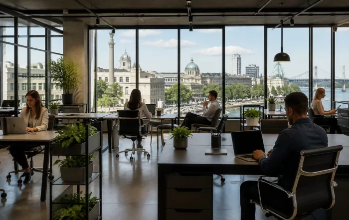 Bureaux modernes dans le Vieux-Port de Montréal pour professionnels