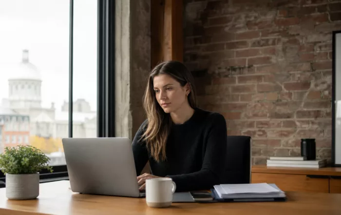 Espace de bureau ouvert et fermé pour environnement professionnel 2026