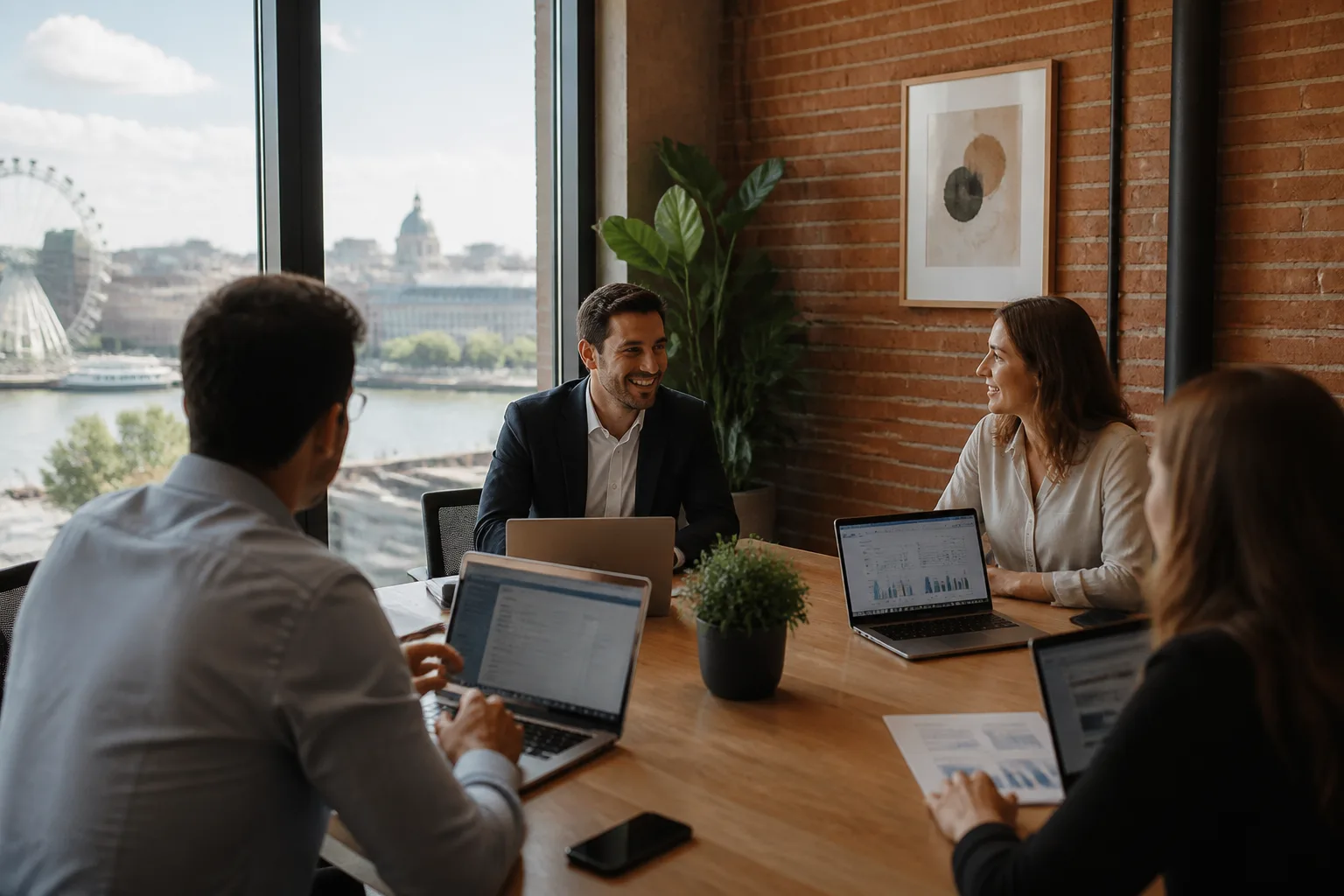 Espace de bureaux modernes favorisant la collaboration en 2026