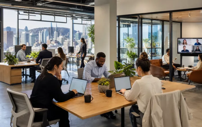 Espace de coworking à Montréal pour petites équipes hybrides