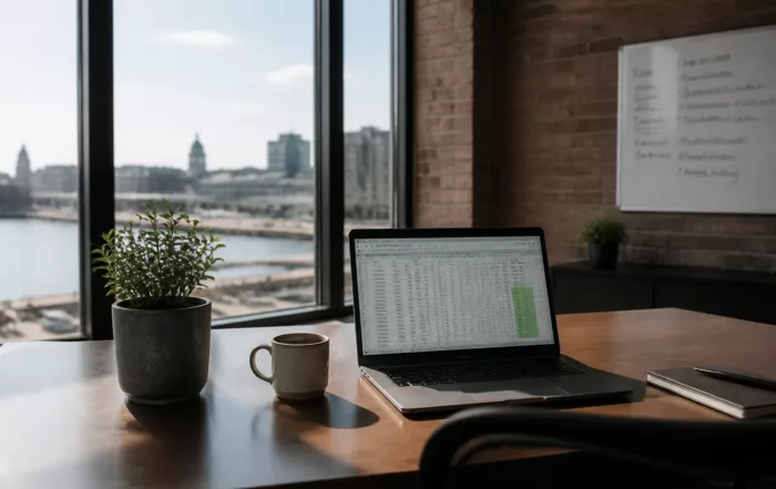 Espace de travail moderne pour éviter mauvaises surprises en 2026