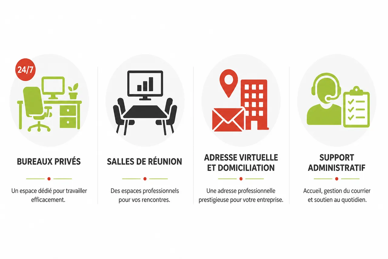 Centre d’affaires: simplifiez votre infrastructure en 2026 , Les services clés d’un centre d’affaires moderne