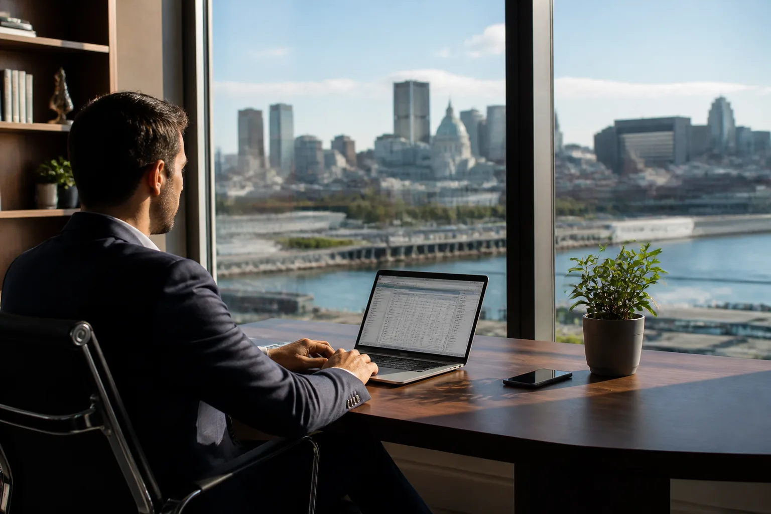 Local professionnel avec plans et documents de location