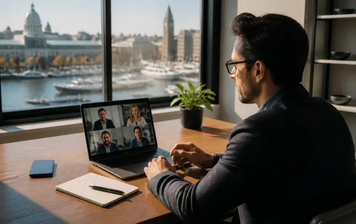 Adresse professionnelle moderne à Montréal pour renforcer l'image 2026
