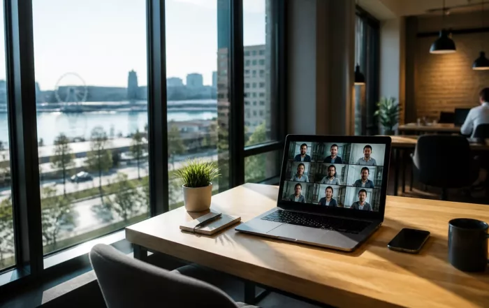 Espace de coworking moderne à Montréal pour démarrer sans engagement