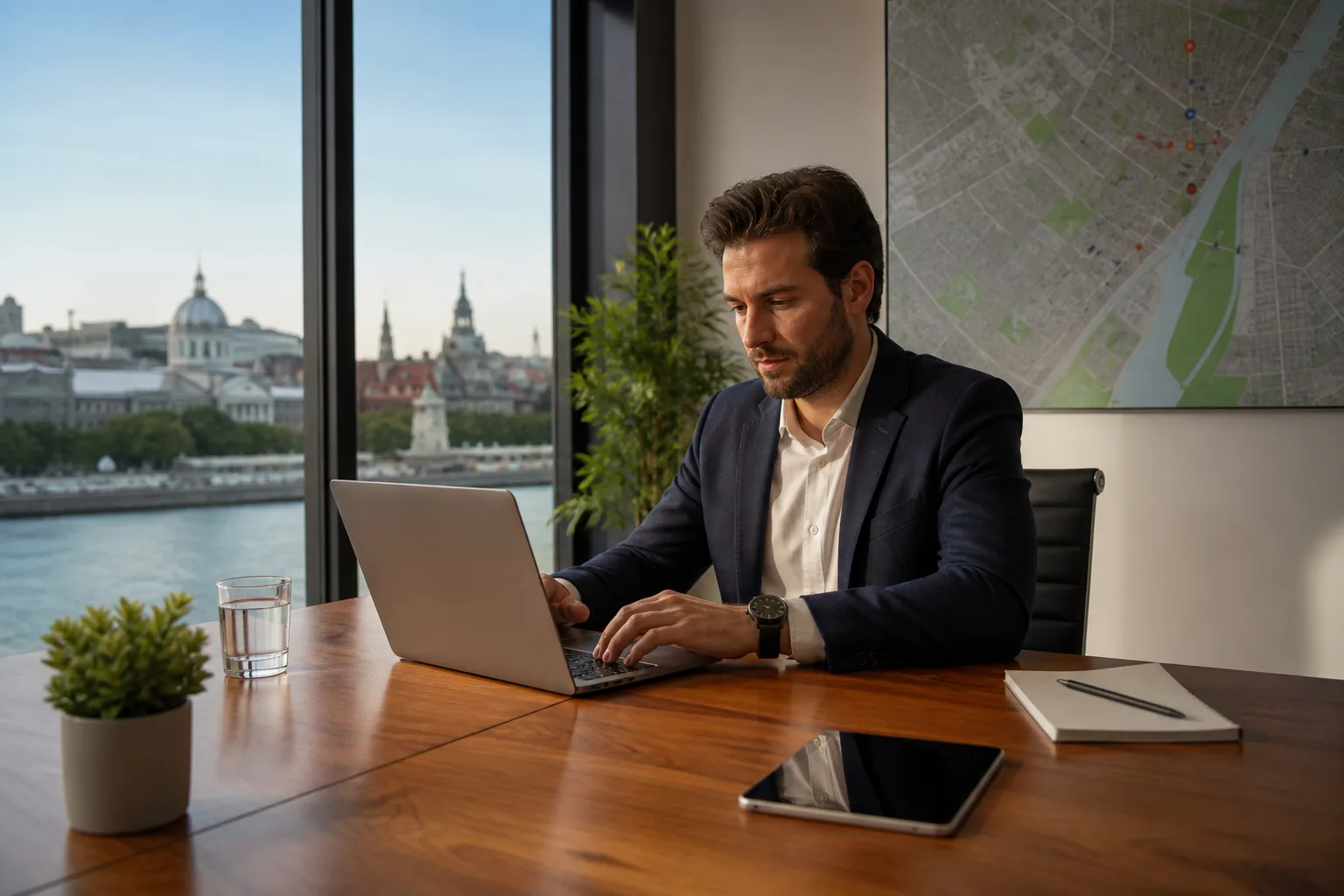 Espace de coworking moderne pour location de bureau à la journée