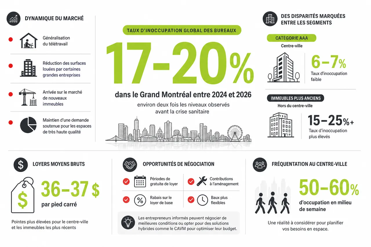 Local à louer à Montréal: les points qui font la différence entre deux options , Comprendre le marché des locaux à louer à Montréal en 2026
